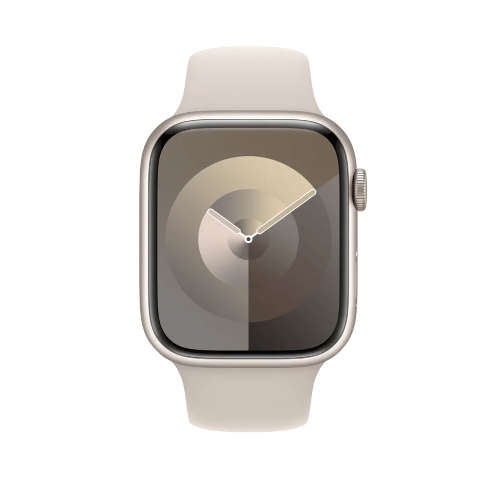 Correa Deportiva Apple para Apple Watch (42mm ? 44mm ? 45mm ? 49mm) ? Blanco Estelar ? Talla M/L - Imagen 2