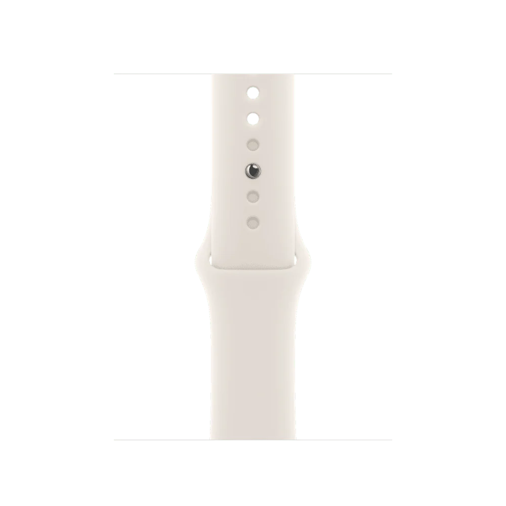 Correa Deportiva Apple para Apple Watch (38mm - 40mm - 41mm - 42mm) - Blanco Estrella (S/M)