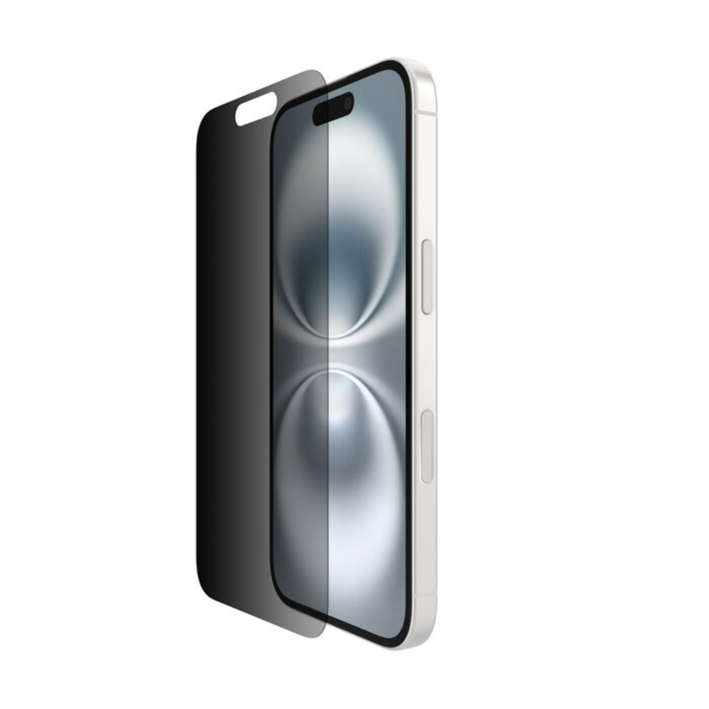 Protector de Pantalla Belkin SFA privacidad antimicrobial para iPhone 14 Pro/15/16