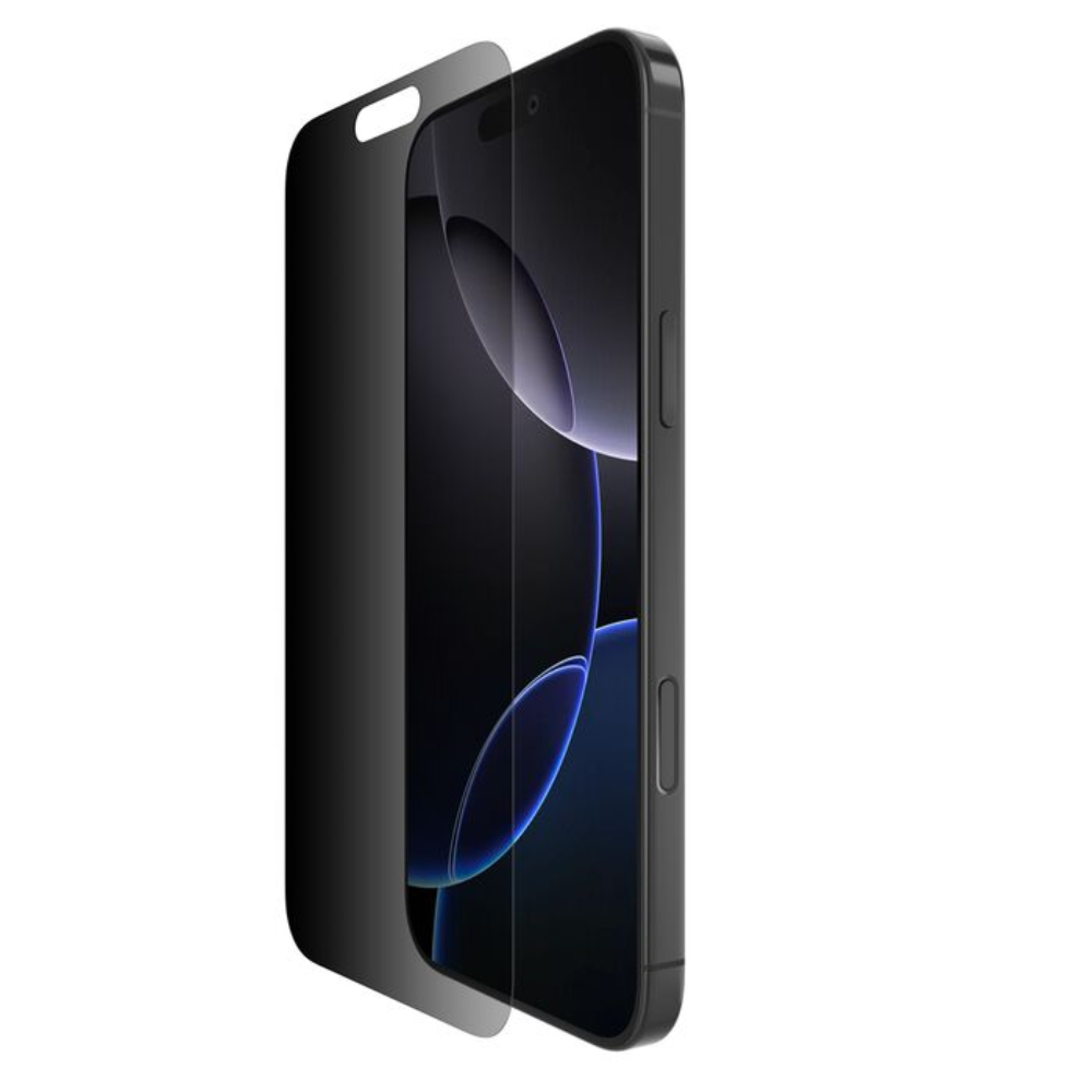 Protector de Pantalla Belkin SFA privacidad antimicrobial para iPhone 16 Pro Max